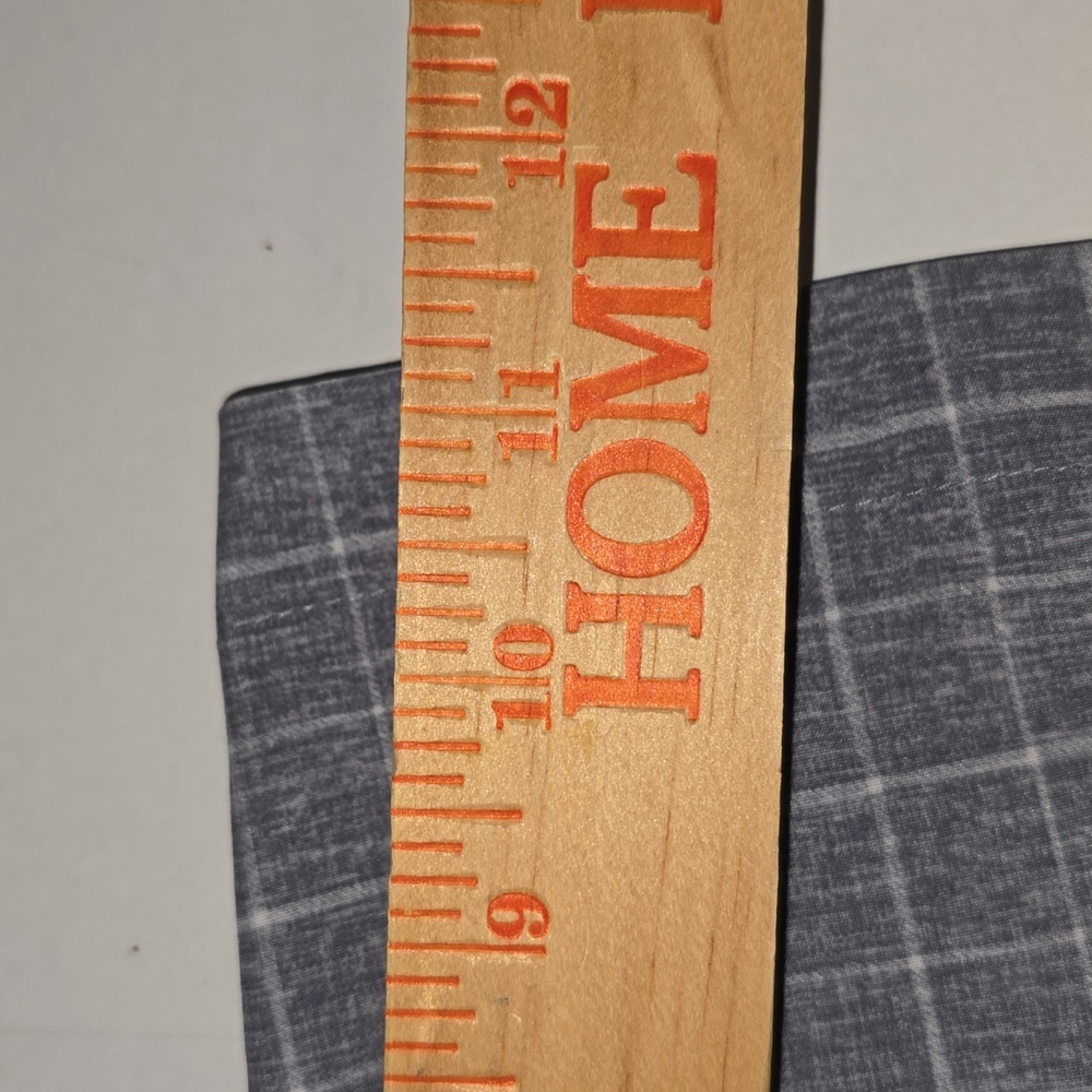 Nike Golf Dri Fit Shorts Gray White Plaid Polyester Blend Men's Size 36 - Picture 12 of 12